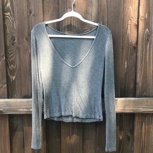 Brandy Melville Cropped Long Sleeve!